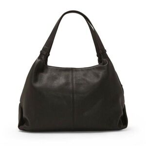 Vince Camuto Black Leather Shoulder Bag--perfect condition! Great GIFT!